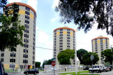 Three Round Towers - Miami Public Housing Apartment